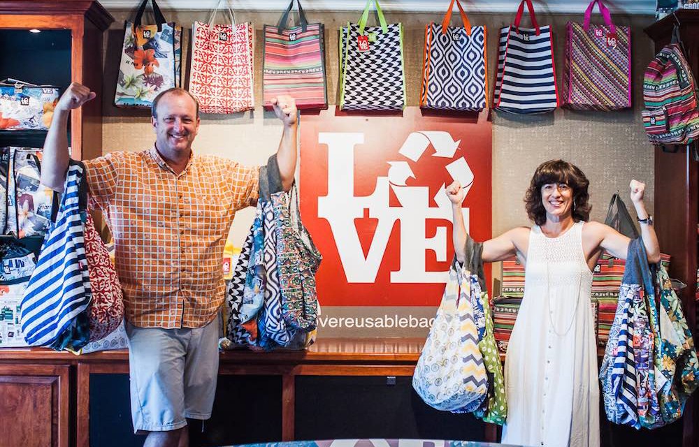 Carried Away: LOVE Reusable Bags