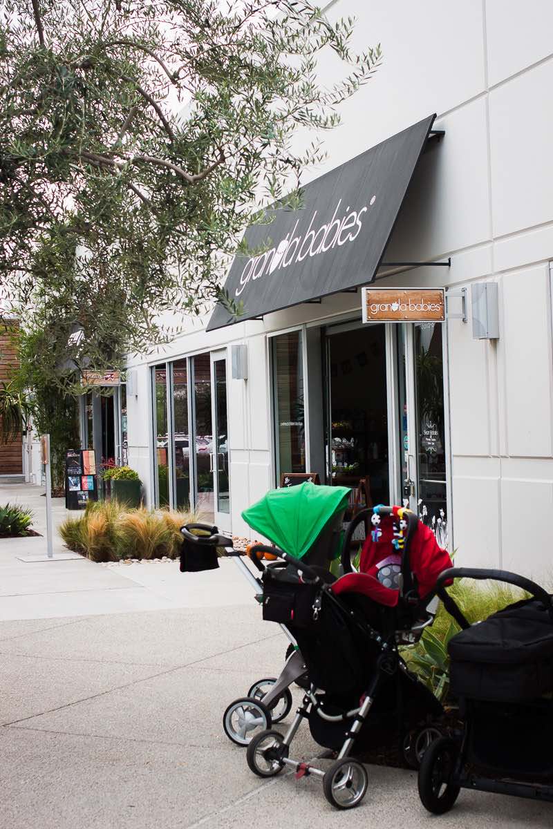 The Awning of Granola Babies at SoCo - South Coast Collection - in Costa Mesa, California