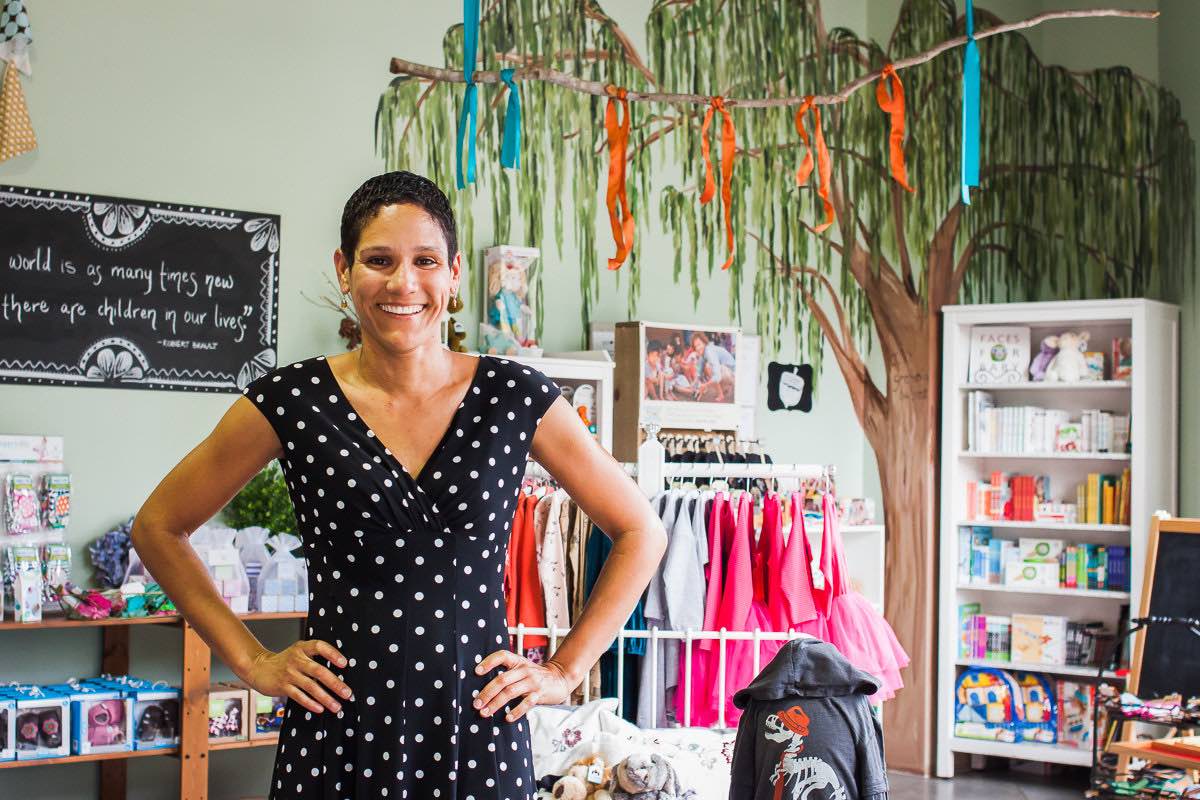 Giselle Baturay, Owner of Granola Babies, in Her Costa Mesa Store at SoCo Near The OC Mart Mix