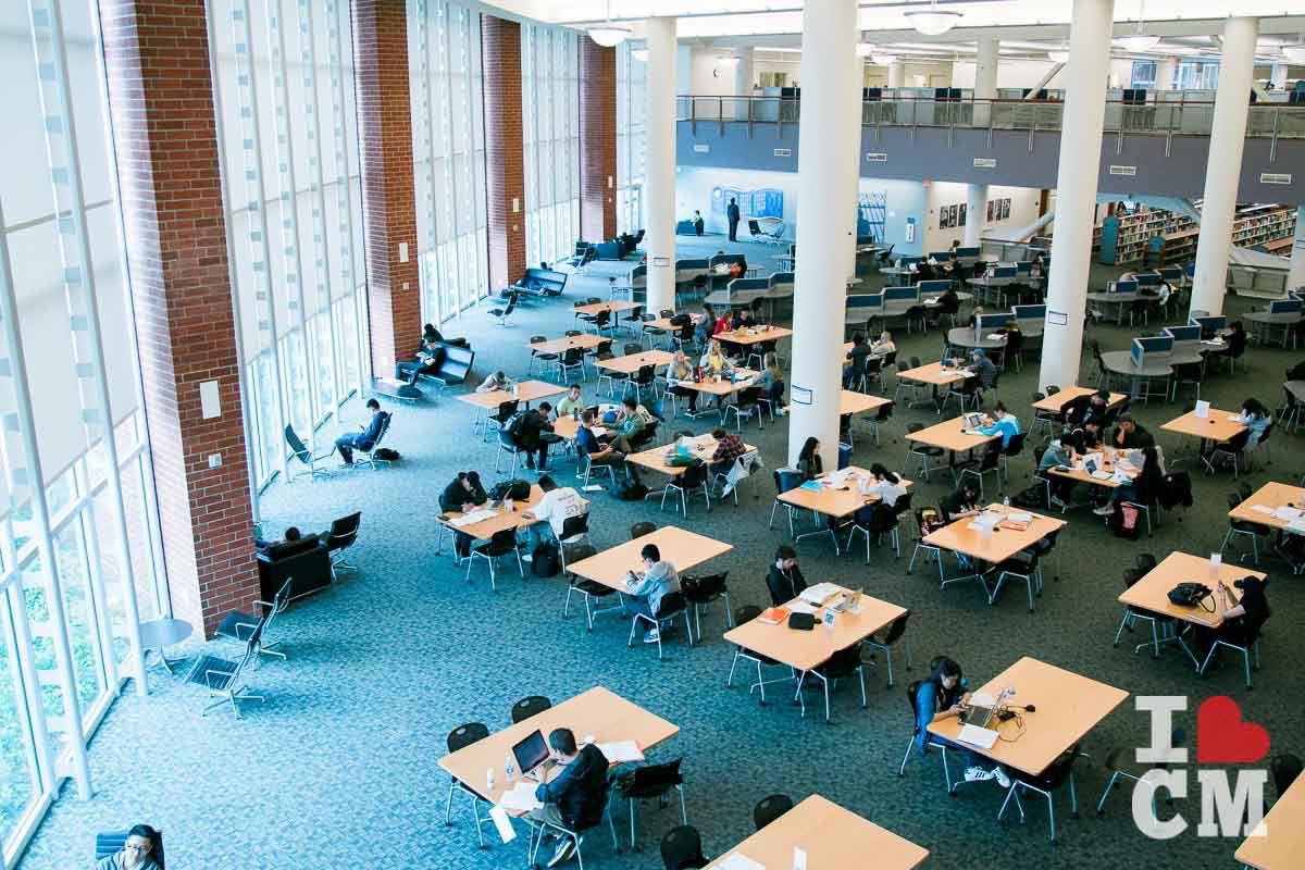 Shhhhh! Students Study In The OCC Library