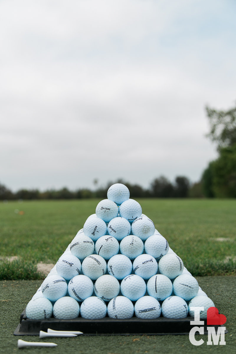 Golf Balls at Mesa Verde Country Club in Costa Mesa