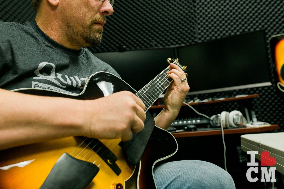 CEO of Quilter Labs, Chris Parks, Demonstrates the Sound of his Company's Trademark Amps at their Headquarters in Costa Mesa, California