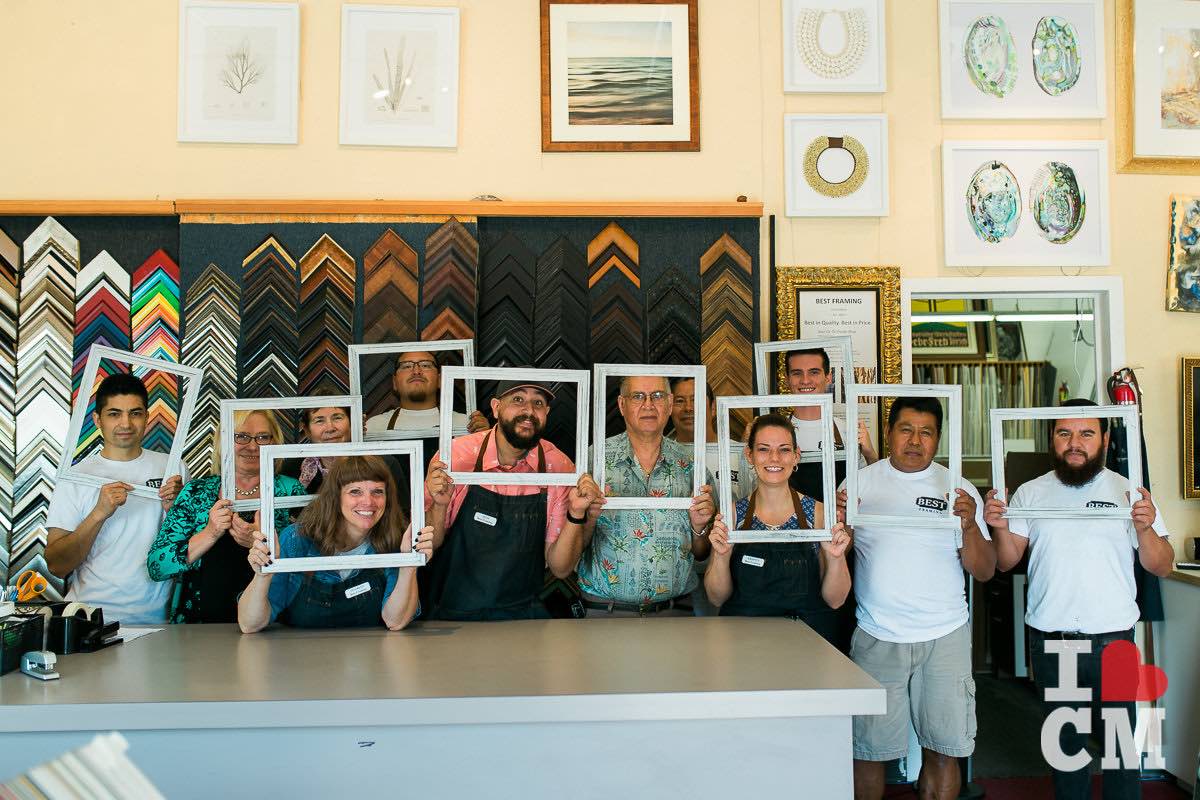 Thank You, Best Framing, For Spending A Morning Sharing Your Story With I Heart Costa Mesa