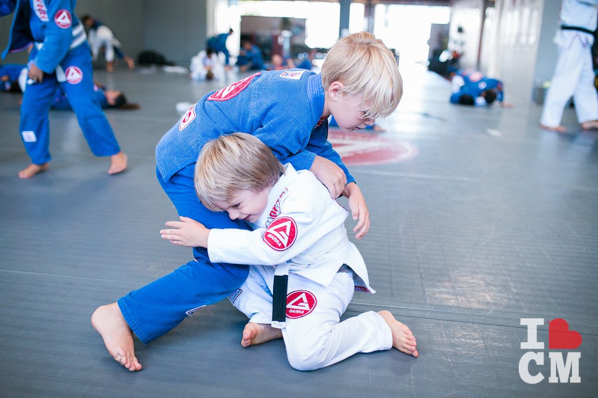 Kids Learn Jiu-Jitsu, Grappling and Self-Defense at Gracie Barra Costa Mesa in Orange County, California