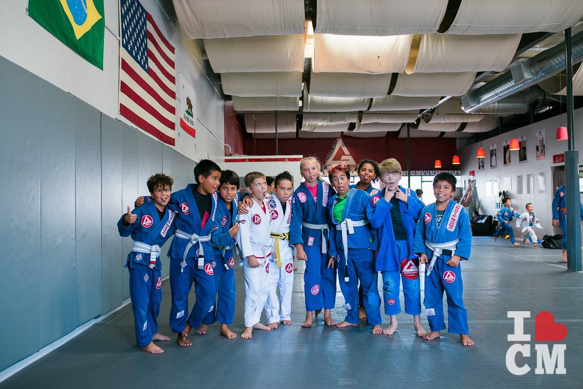 The Kids Ham It Up At Gracie Barra Costa Mesa in Orange County, California