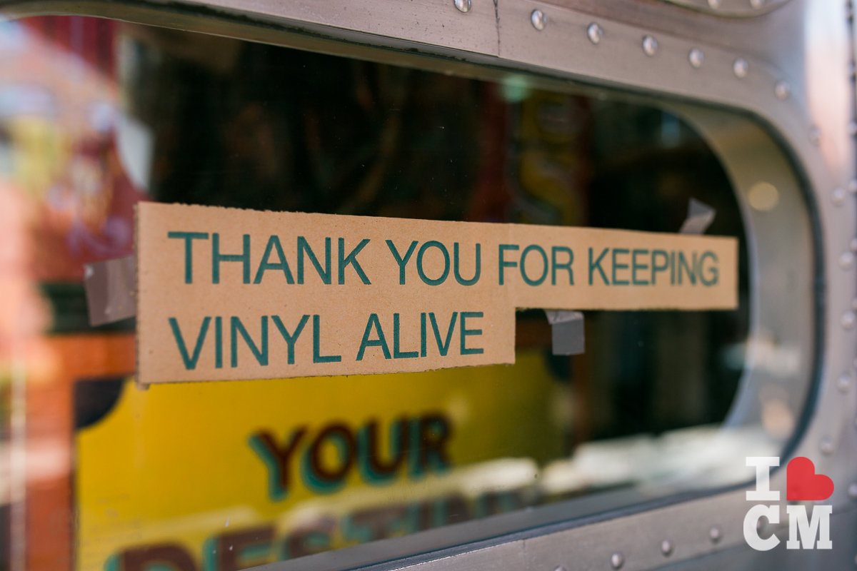 Creme Tangerine Records: "Thank You for keeping vinyl alive," at The Lab Anti-Mall, Costa Mesa