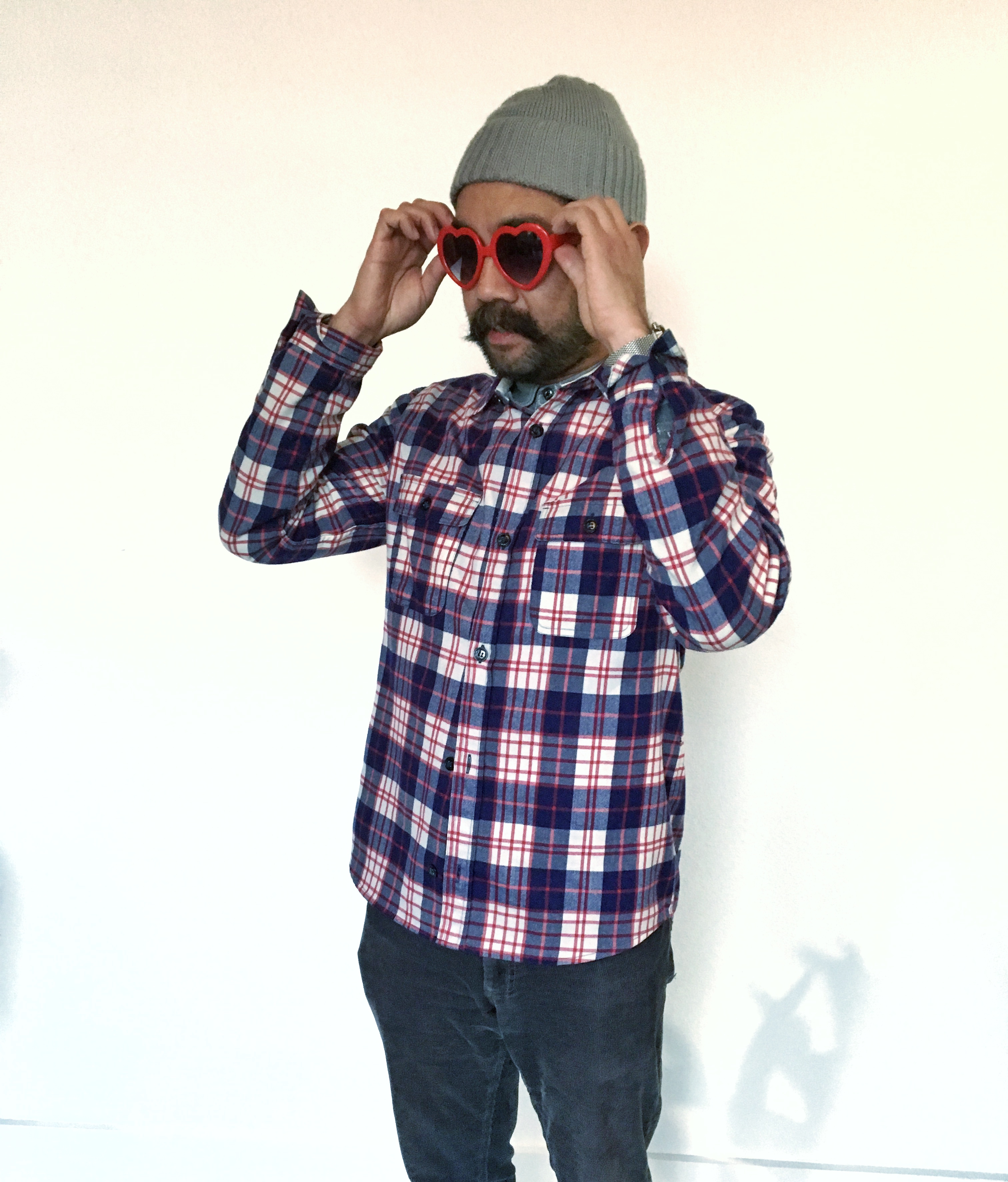 Ubiquity General Manager, Enrique Estrella, styling out in the office.