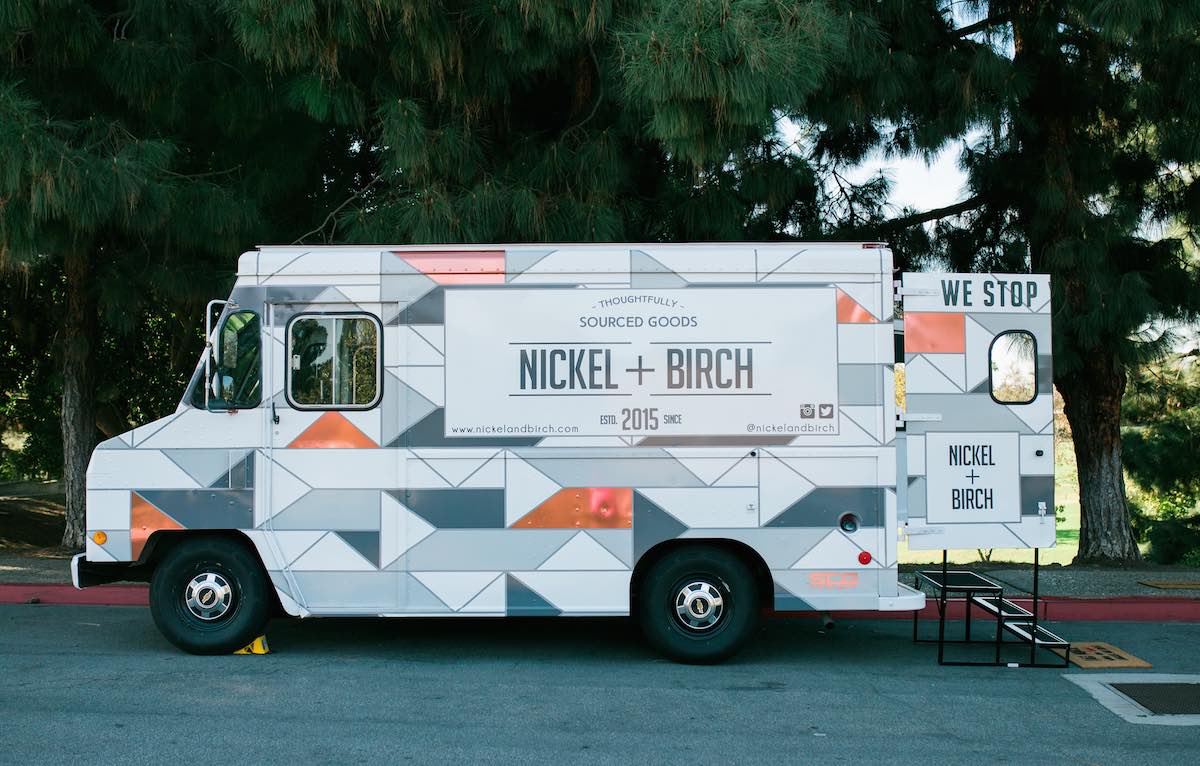 Nickel + Birch Mobile Boutique, Costa Mesa in Orange County, California