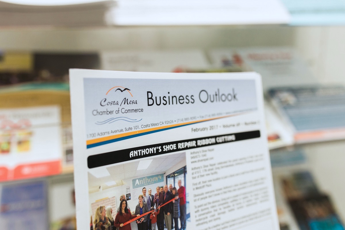 Make News: Costa Mesa Chamber Of Commerce Business Outlook Newsletter