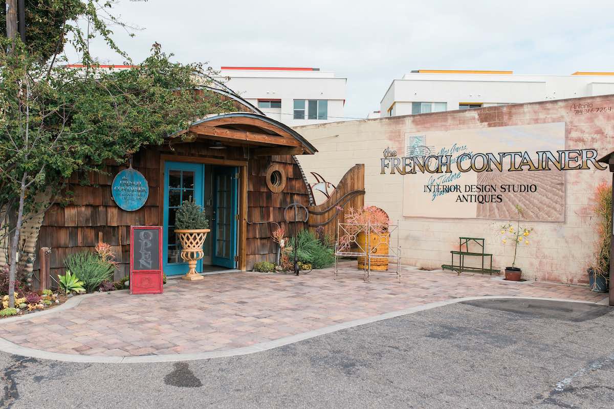 The French Container: A Little Corner Of Antiques Heaven at 1663 Superior Avenue, Costa Mesa in Orange County, California