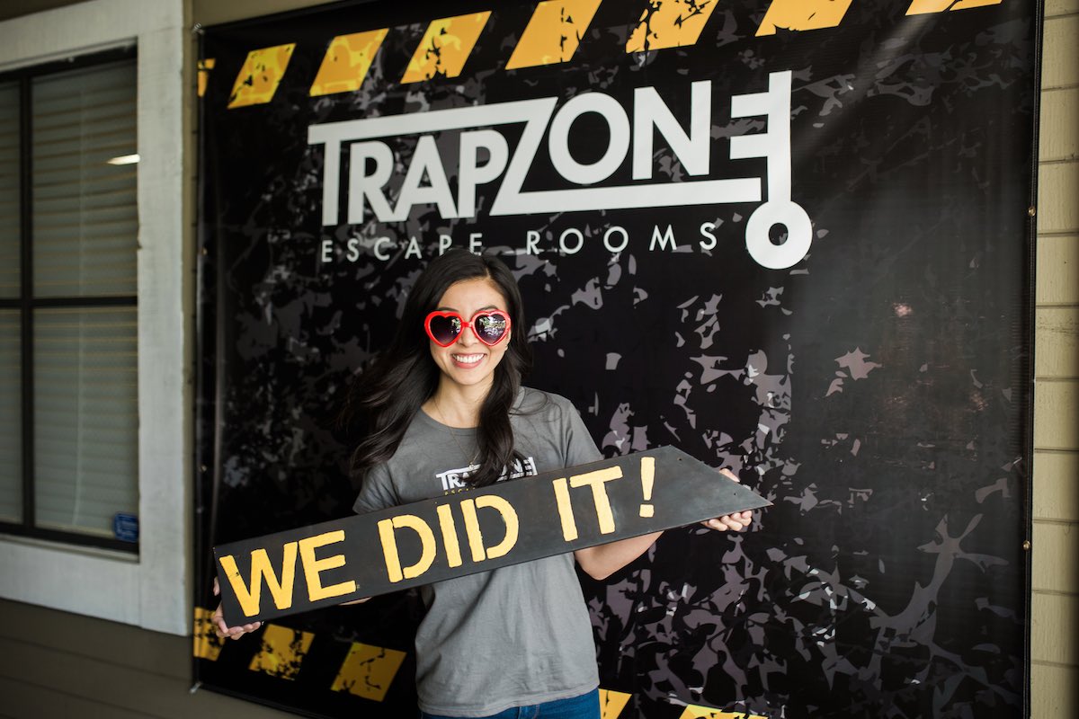 TrapZone Julie Hom: "We Did It!" (Costa Mesa, California)