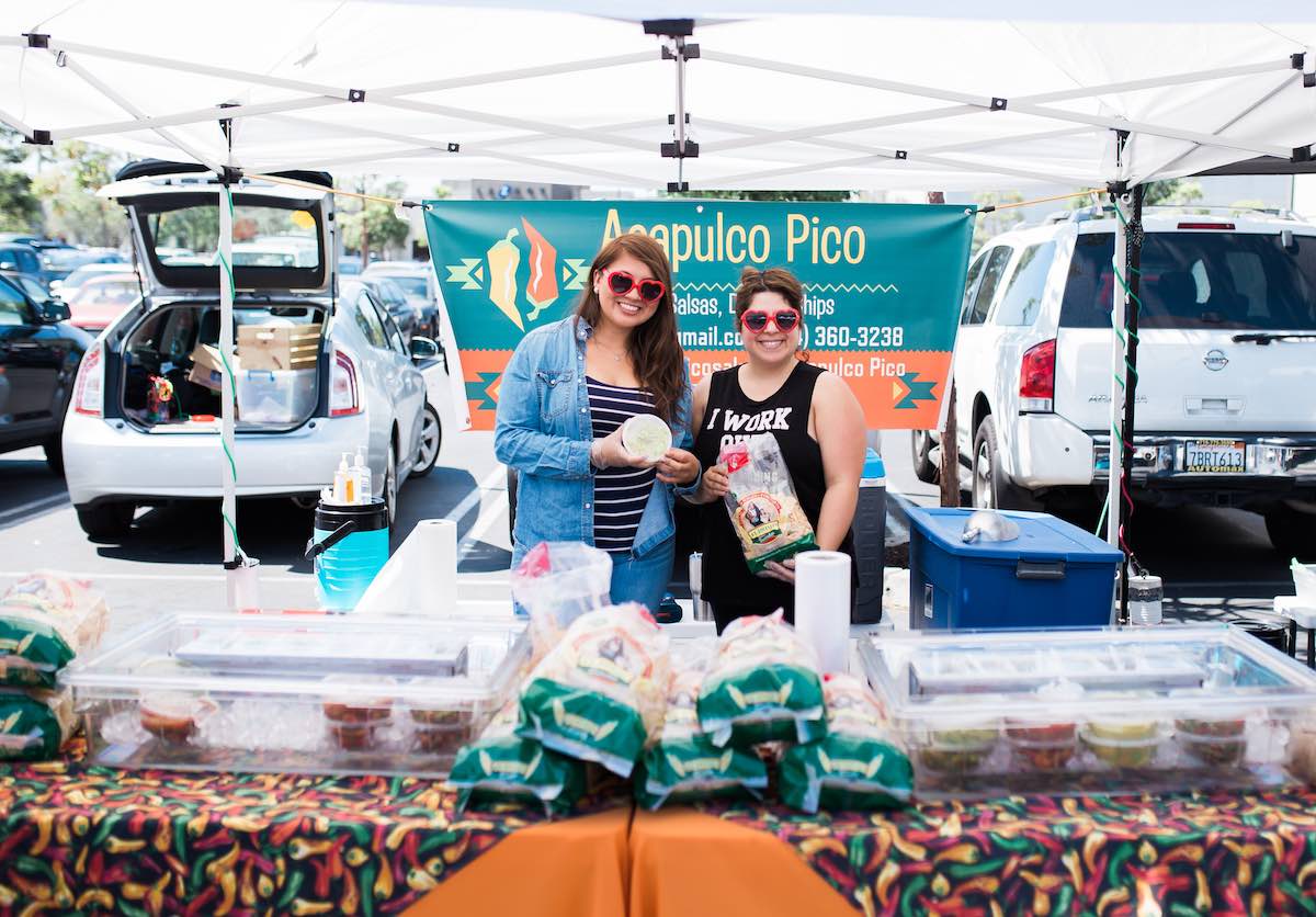 Pico Picante: Costa Mesan, Linda Flores, Shares The Spice with Acapulco Pico Salsas at SOCO Farmers' Market, Saturdays