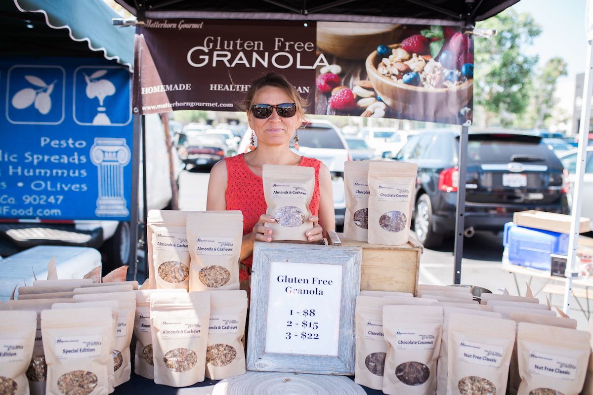 Salubrious Snacks: Gluten-Free, Low-Sugar Granolas from Matterhorn Gourmet at SOCO Farmers' Market, Costa Mesa