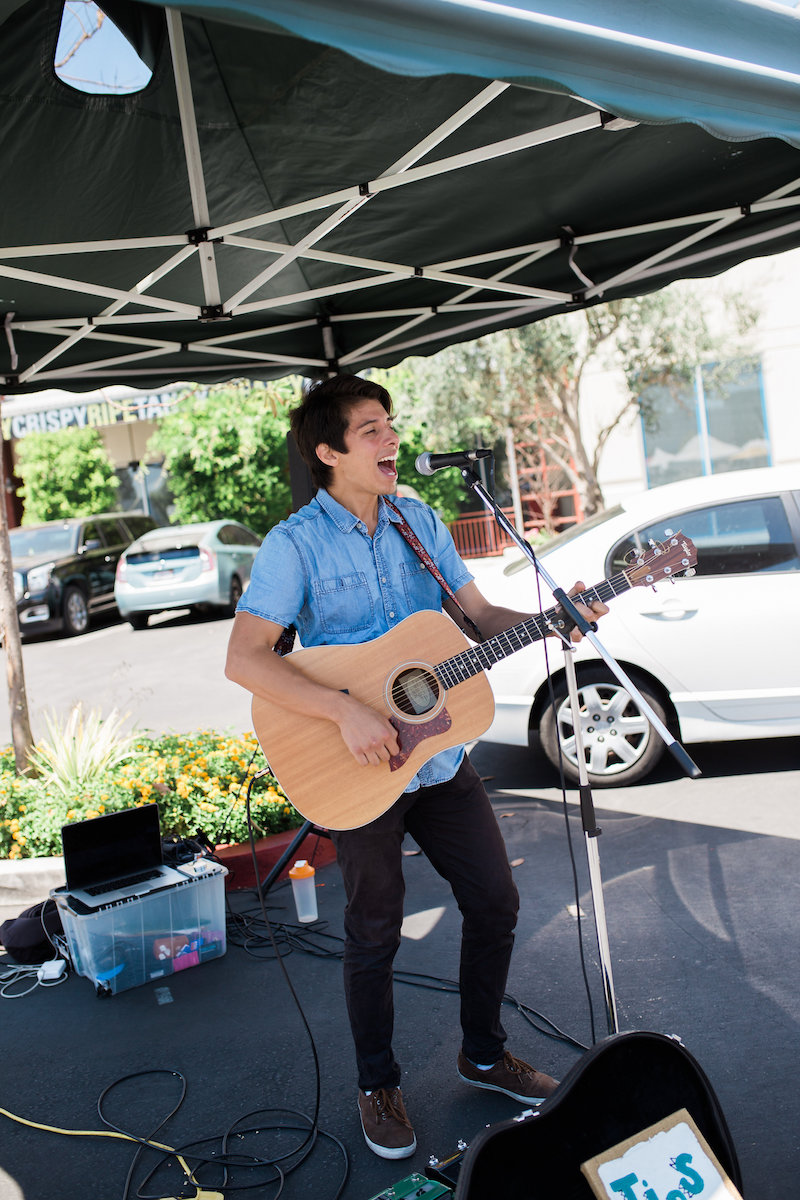 Live Music at Saturday SOCO Farmers' Market at South Coast Collection In Costa Mesa, California