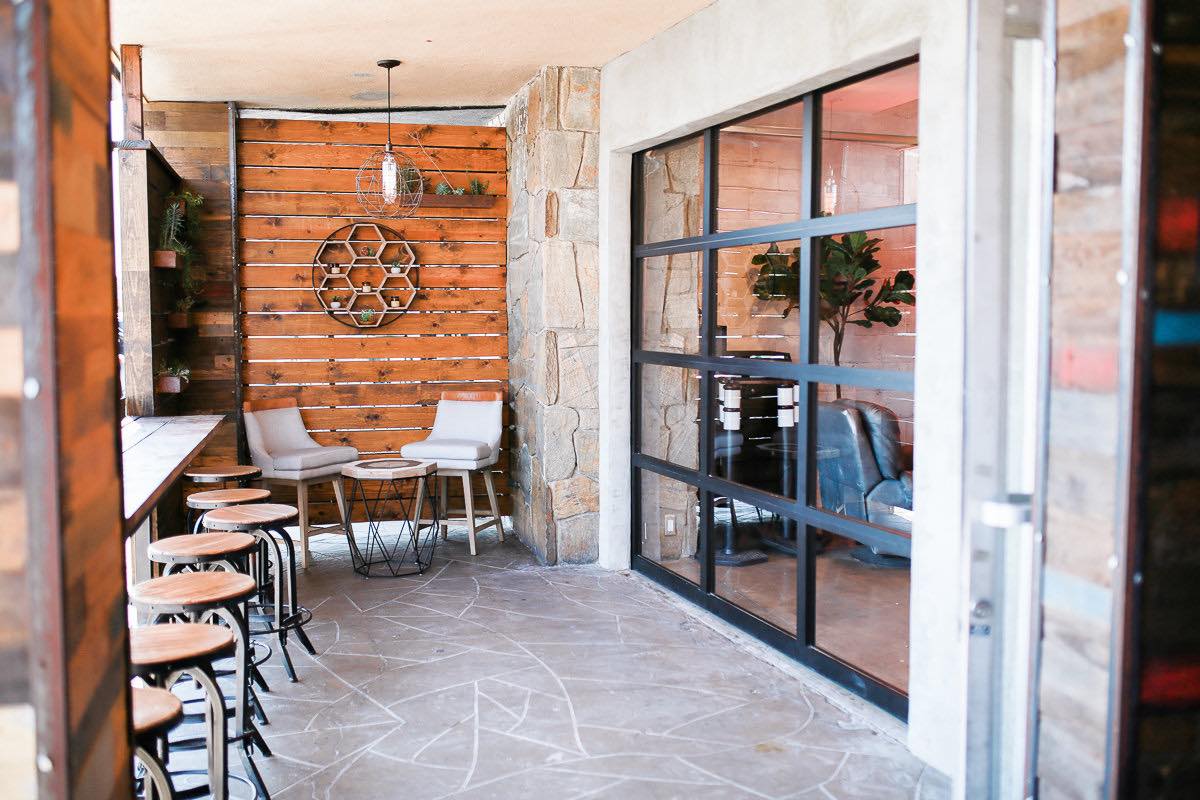 Patio Play: Sit, Sip and Soak Up Some Rays In The Second Home Lounge Adjacent to Thunderking Coffee Bar