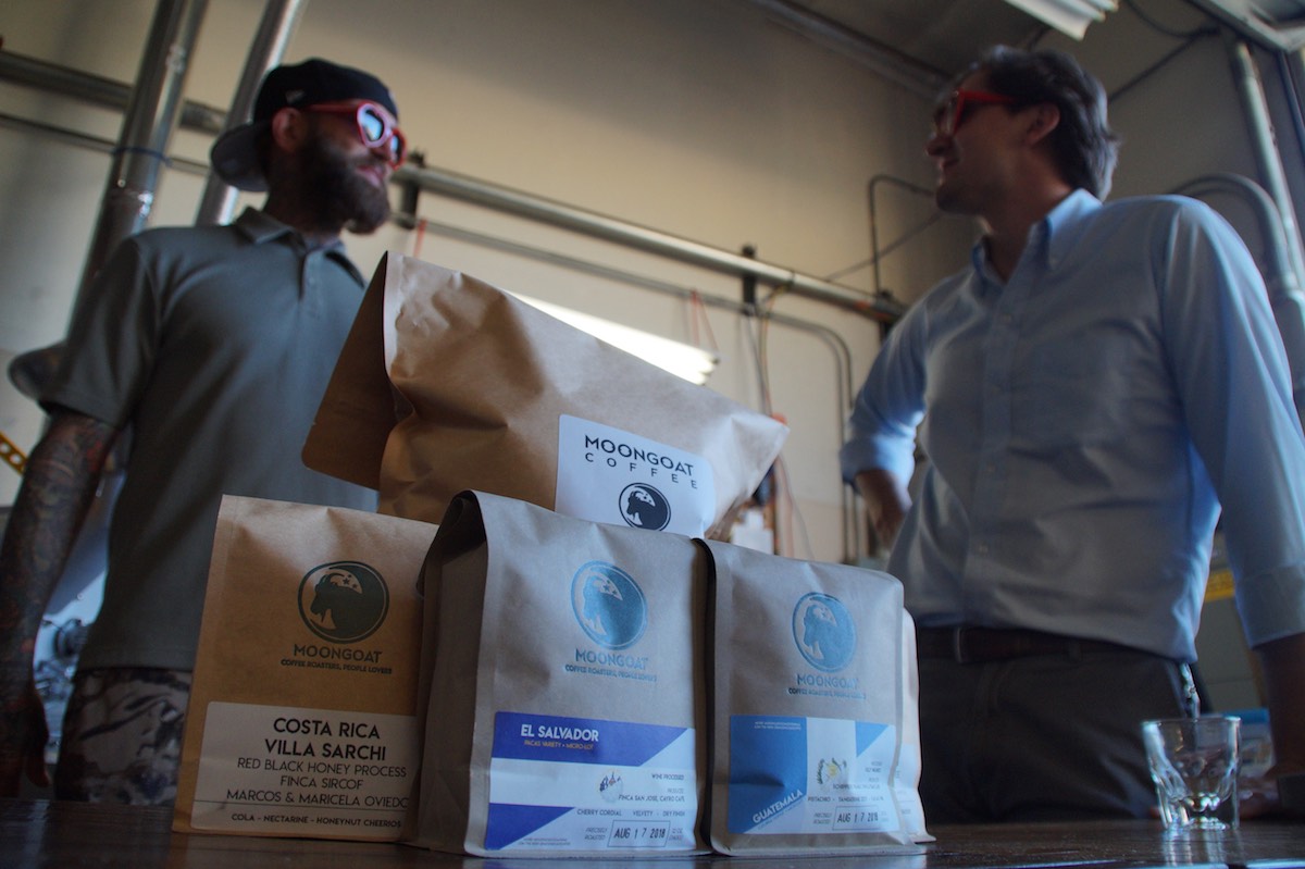 MoonGoat Coffee is sourcing its beans from around the world, including Costa Rica, El Salvador and Guatemala. They will be establishing their business at 1985 Placentia Avenue on the Westside. (photo: Bradley Zint)