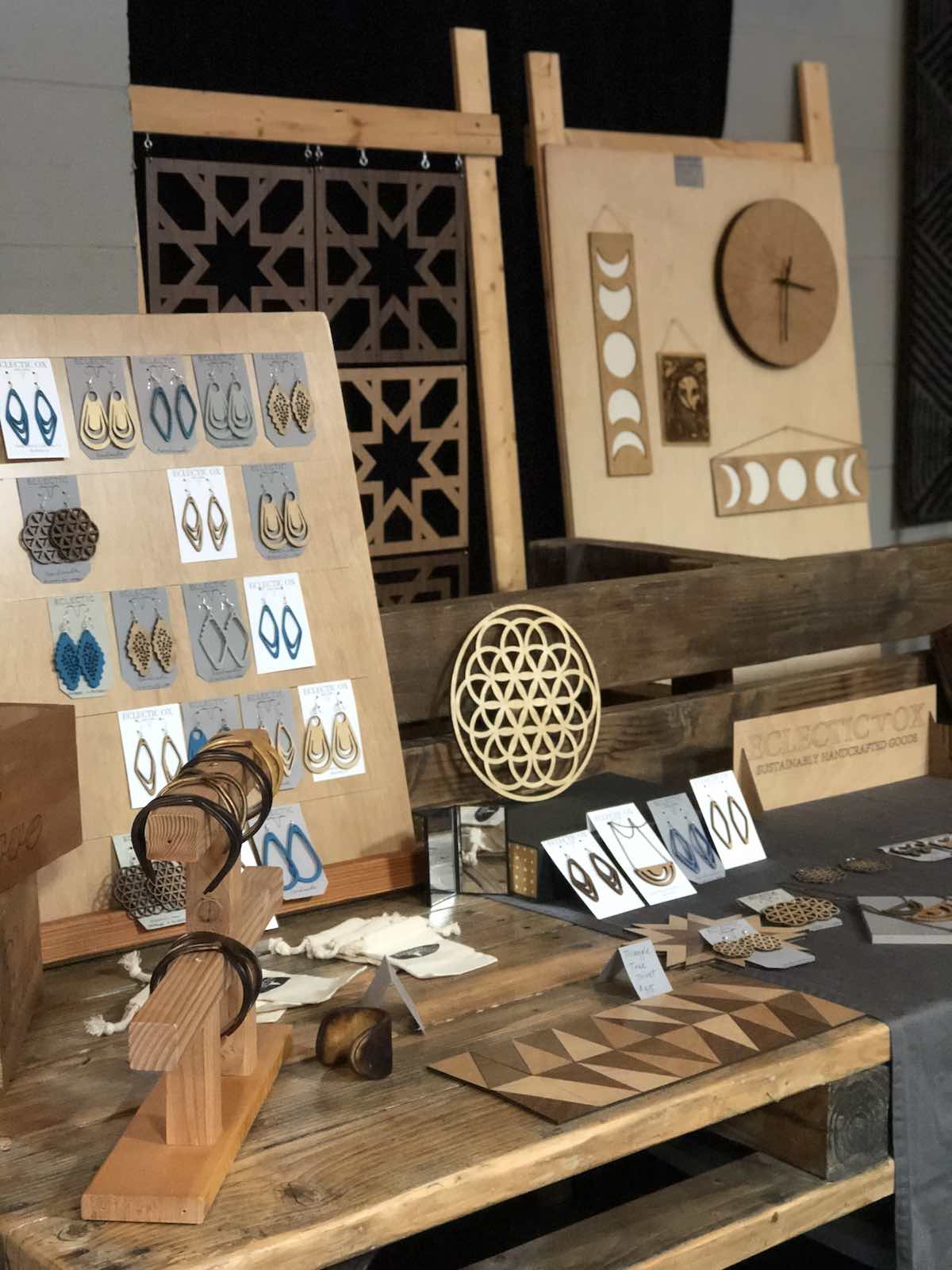Handmade Jewelry, Home Goods and Wares by artist Molly Croteau of Eclectic Ox, Costa Mesa, California.(photo: Samantha Chagollan)