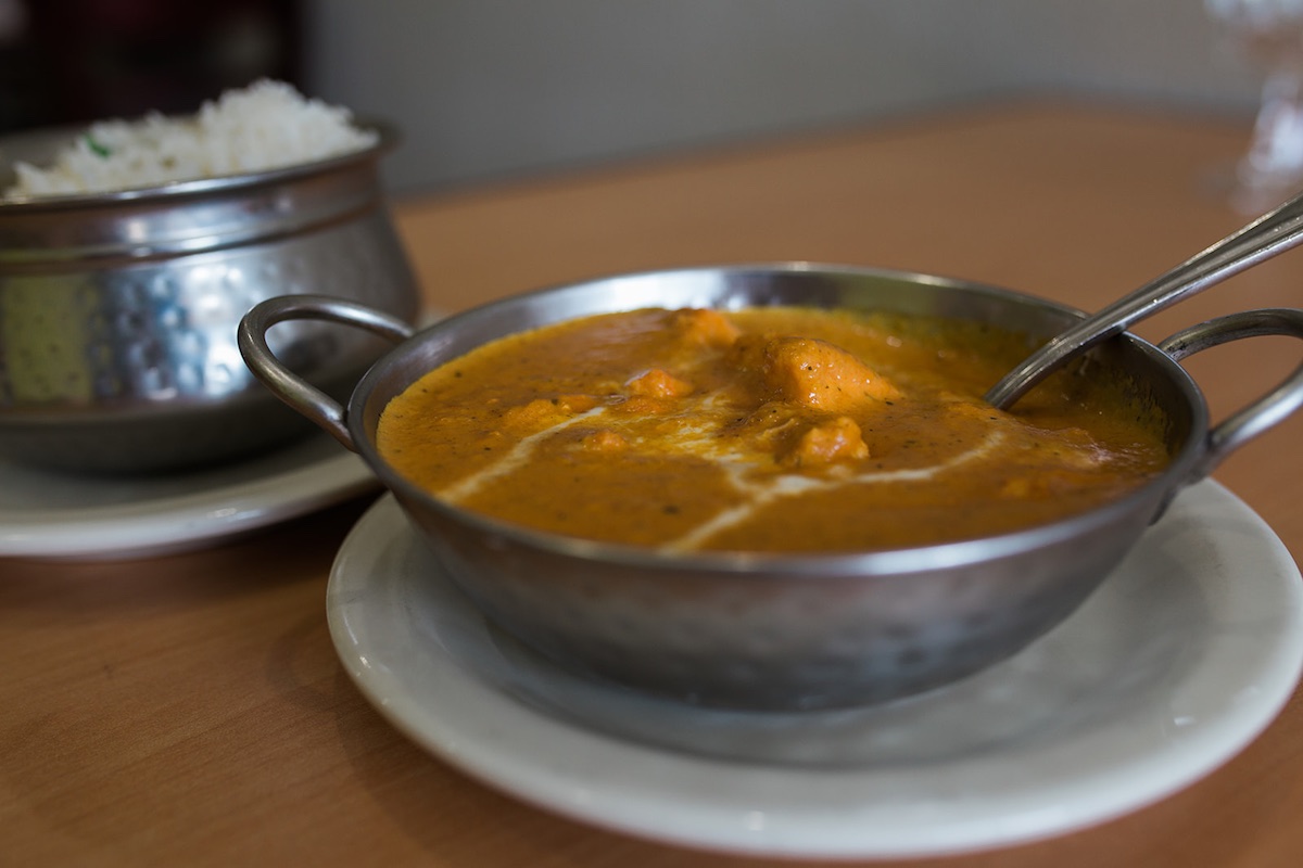 Chicken Tikka Masala At The India Cafe in Costa Mesa, California. (photo: Brandy Young)