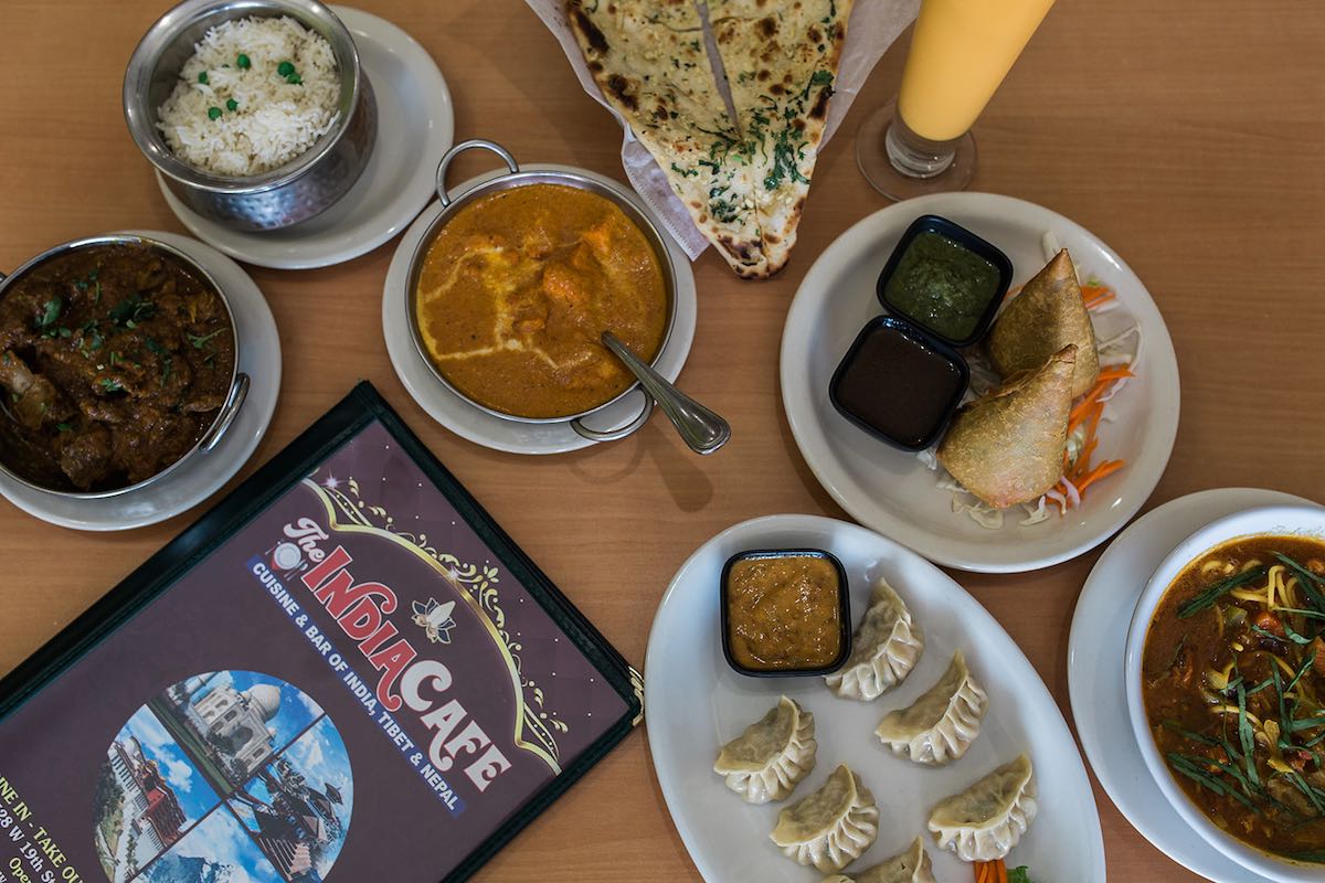 Who's hungry? Delicious Indian Food with a Nepalese flair, here in Westside Costa Mesa, California. (photo: Brandy Young)