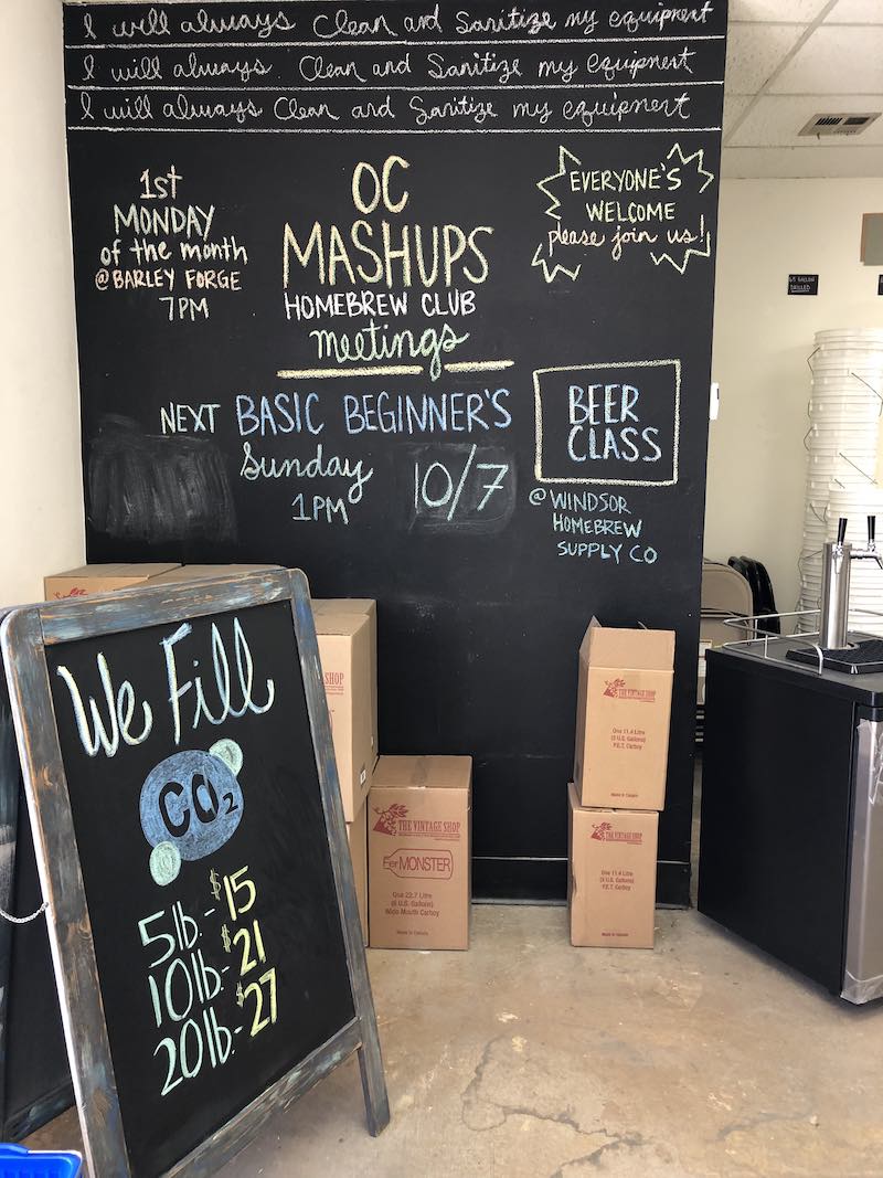OC Mashups, Classes and More at Windsor Homebrew Supply Co. in Costa Mesa, California. (photo: Samantha Chagollan)
