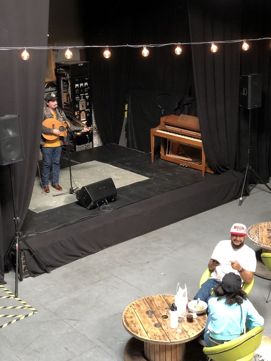 Live Music at the Second Sunday Westside Market in Costa Mesa. (photo: Samantha Chagollan)