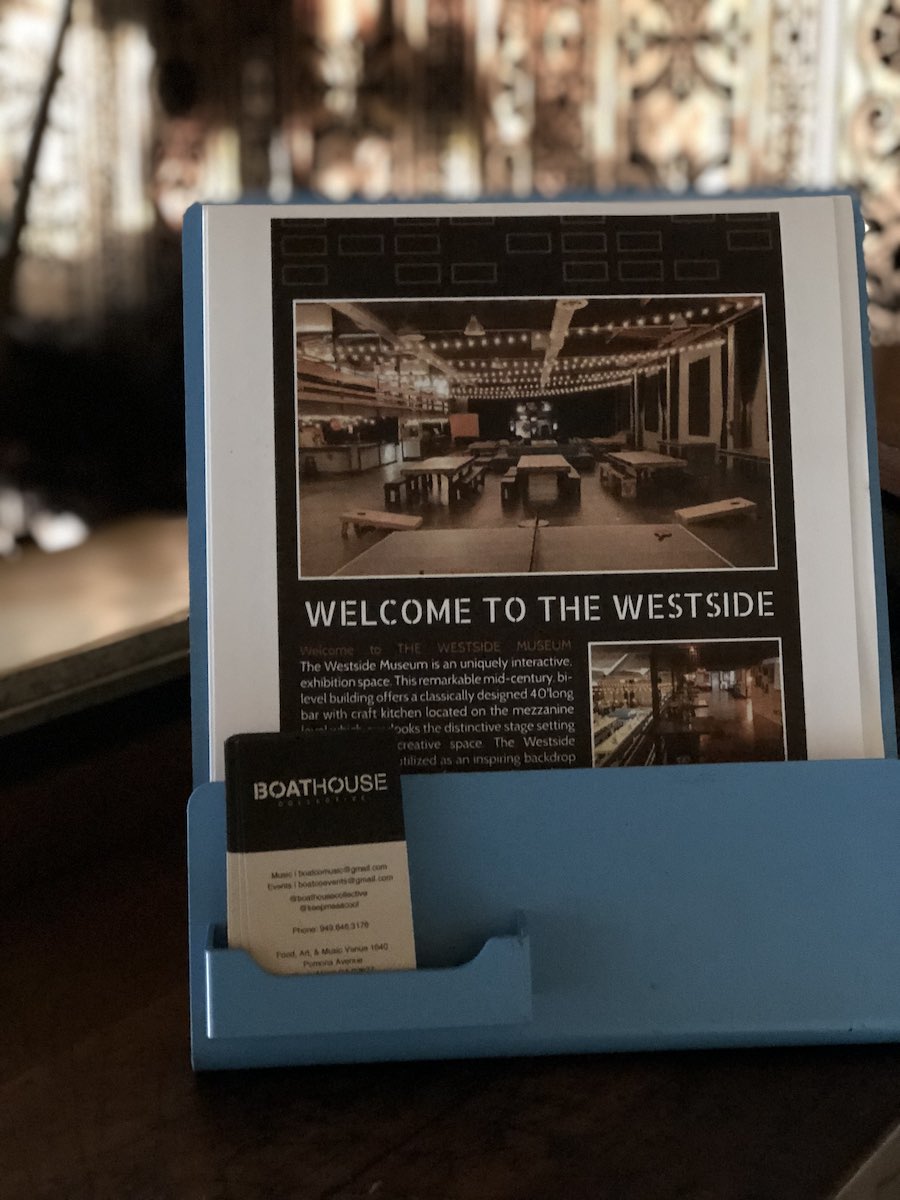 "Welcome To The Westside" at Westside Museum in Costa Mesa. (photo: Samantha Chagollan)