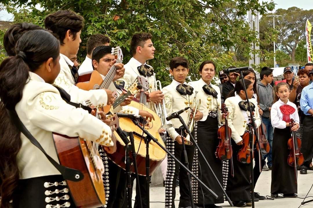 Costa Mesa Mariachi Juvenil Herencia Michoacana. (photo: Samantha Chagollan)