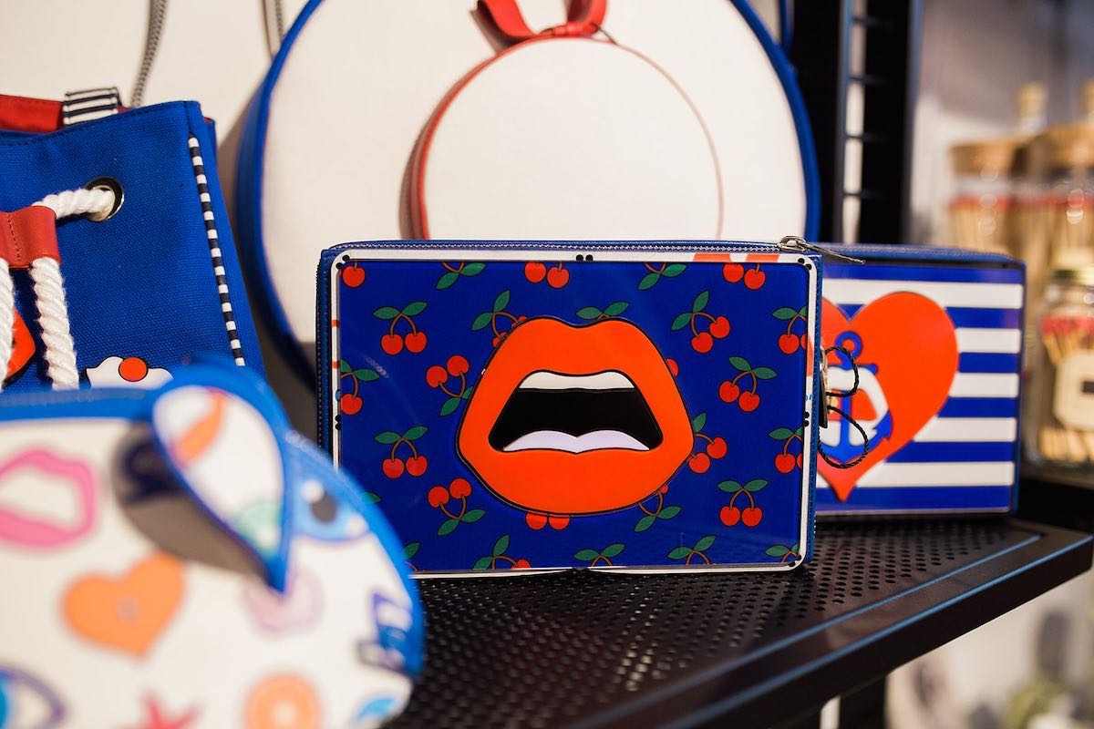 I Heart Costa Mesa: Kiss / lips purse at Anthill Fashion Market in Eastside Costa Mesa, California. (photo: Brandy Young)