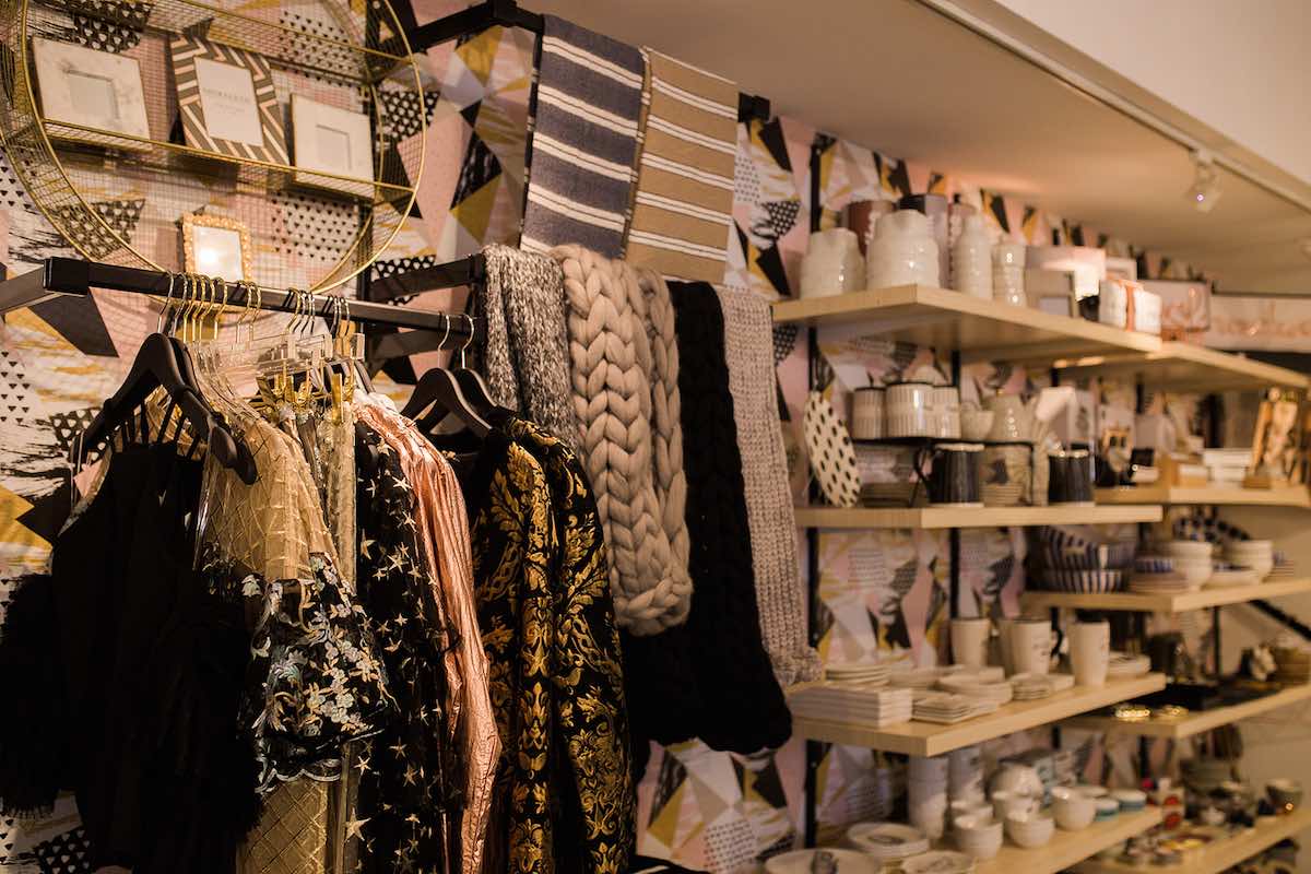 I Heart Costa Mesa: Luxurious scarves and apparel at Anthill Fashion Market in Costa Mesa, California. (photo: Brandy Young)