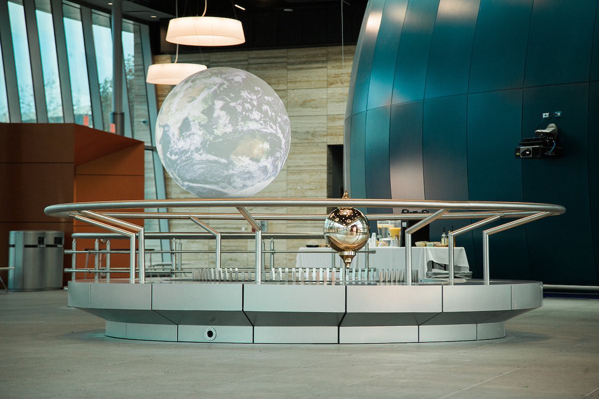 Spaced Out Lobby at the OCC Community Planetarium in Costa Mesa, Orange County, California. (photo: Brandy Young)