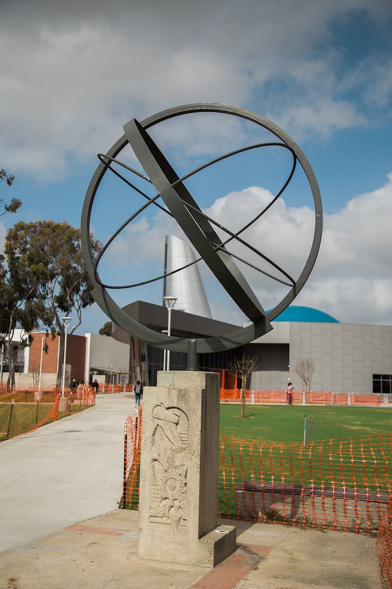 The New Community Planetarium at Orange Coast College in Costa Mesa, Orange County, California. (photo: Brandy Young)