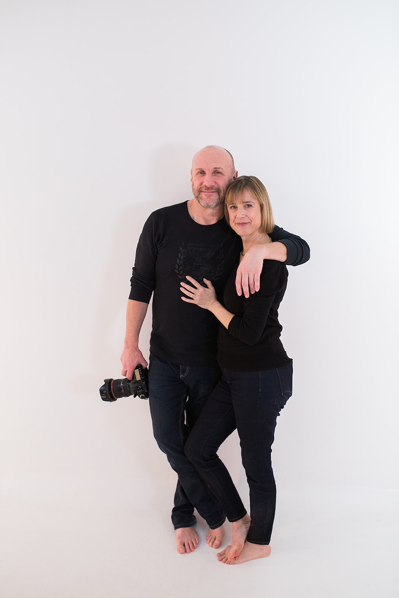 David and Sylvaine Capron, at their studio, Dogma Pet Portraits, in Costa Mesa, Orange County, California. (photo: Brandy Young)