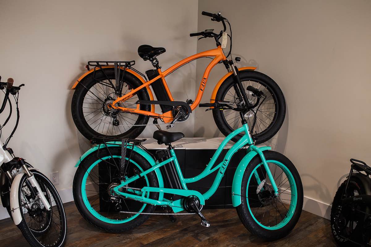 E-Lux Bikes Showroom in Westside Costa Mesa, Orange County, California. (photo: Brandy Young)