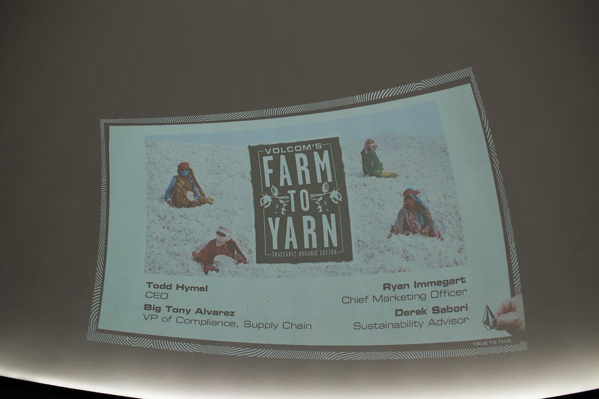 Volcom's Farm to Yarn at OCC Planetarium, Costa Mesa, California.