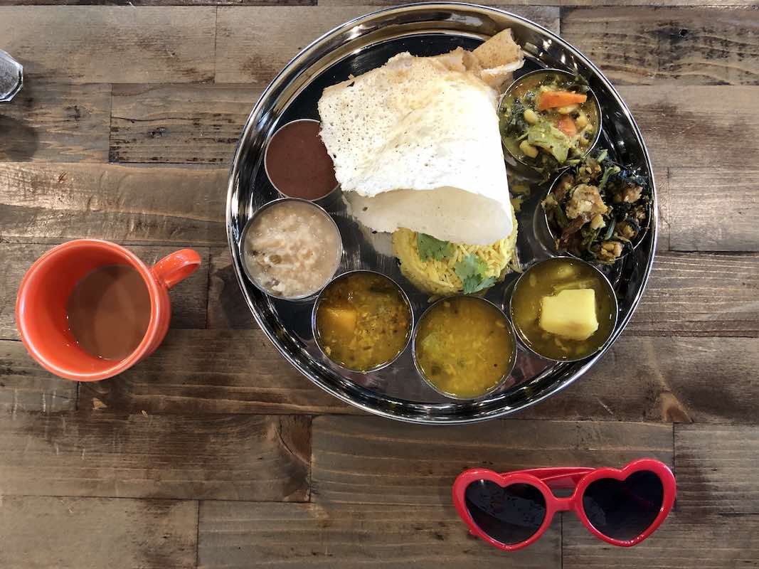 I Heart Costa Mesa: Breakfast at Nourish Ayurveda Cafe in Costa Mesa, Orange County, California. (photo: Samantha Chagollan)