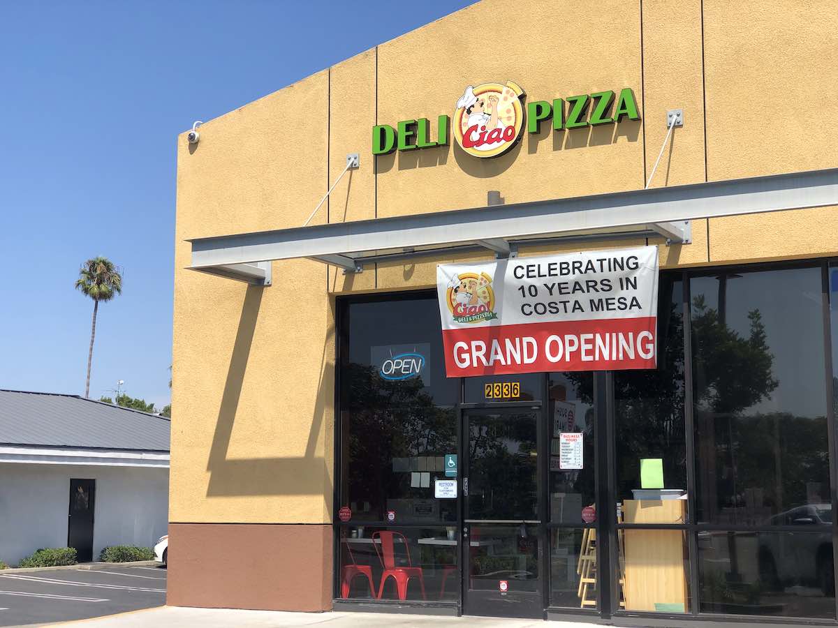 I Heart Costa Mesa: Ciao Deli and Pizzeria at 2336 Harbor Blvd in Costa Mesa, Orange County, California. (photo: Samantha Chagollan)