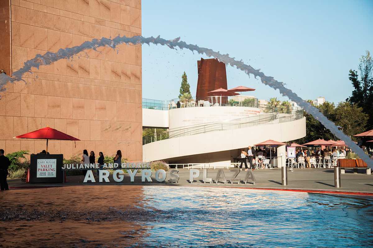 I Heart Costa Mesa: The fountain outside Argyros Plaza at the Segerstrom Center for the Arts in Orange County, California. (photo: Brandy Young)