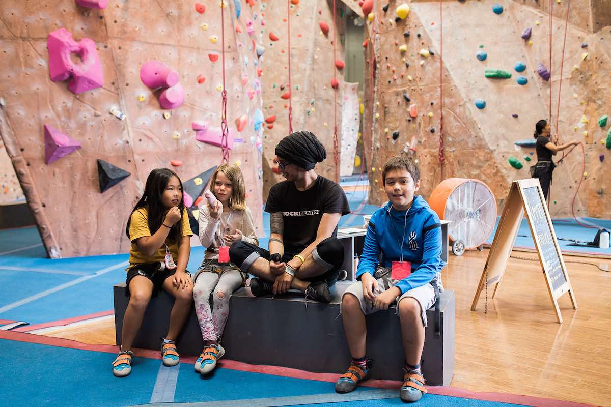 I Heart Costa Mesa: Kid Climbers at Rockreation Costa Mesa in Orange County, California. (photo: Brandy Young)