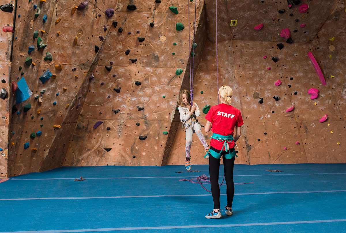 I Heart Costa Mesa: Climbing Community for the young, and young at heart at Rockreation Costa Mesa in Orange County, California. (photo: Brandy Young)