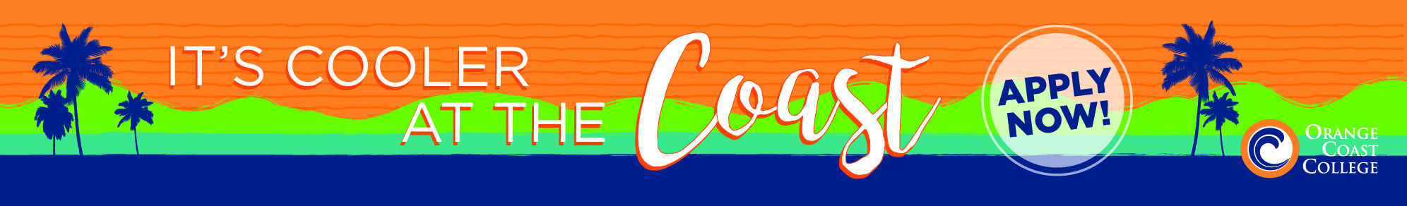 It's Cooler at the Coast: OCC Orange Coast College Costa Mesa Orange County California