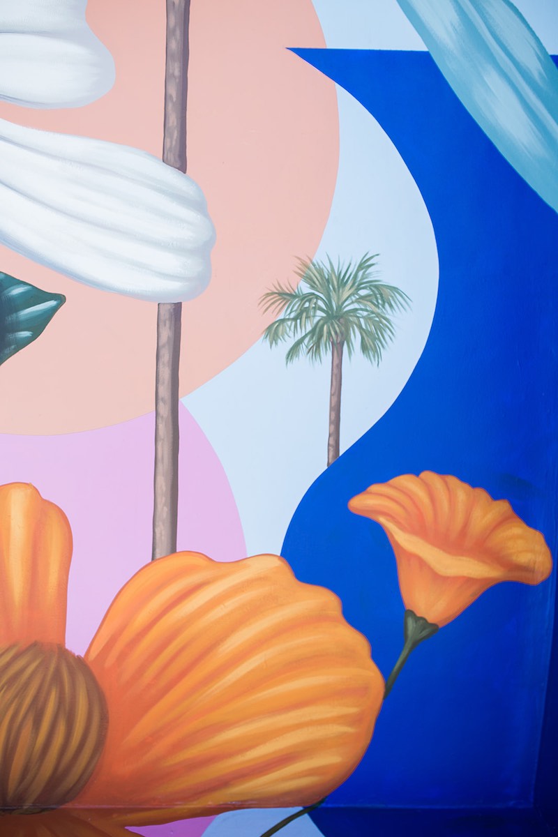 I Heart Costa Mesa: Mural by artist Aaron Glasson at Triangle Square in Costa Mesa, Orange County, California. (photo: Brandy Young) I Heart Costa Mesa: Mural by artist Aaron Glasson at Triangle Square in Costa Mesa, Orange County, California. (photo: Brandy Young)