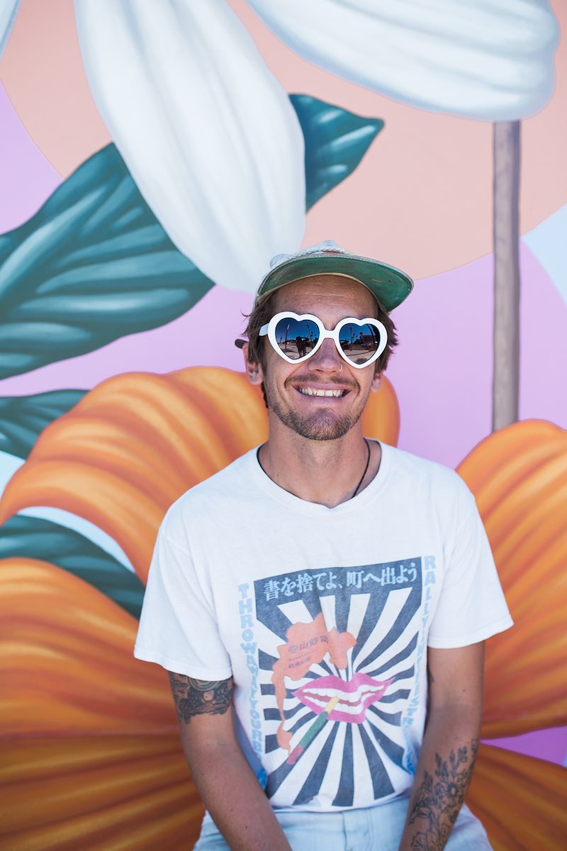 I Heart Costa Mesa: Mural by artist Aaron Glasson at Triangle Square in Costa Mesa, Orange County, California. (photo: Brandy Young) I Heart Costa Mesa: Mural by artist Aaron Glasson at Triangle Square in Costa Mesa, Orange County, California. (photo: Brandy Young)