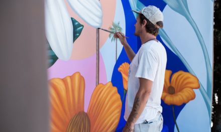 Wall Flowers: Aaron Glasson’s Costa Mesa Bloom